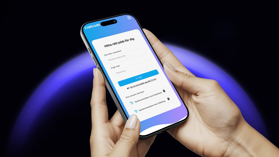 Mockup For An AI Cover Letter Generator App